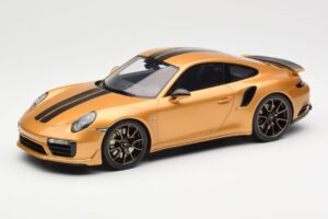 Porsche 911 991.2 Turbo S Exclusive Χρυσό GT Spirit 1:18 GT444