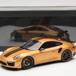 Porsche 911 991.2 Turbo S Exclusive Χρυσό GT Spirit 1:18 GT444 - image 6 of 6