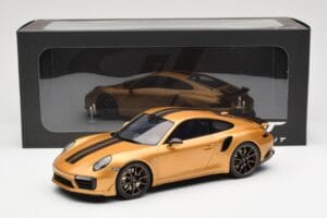 Porsche 911 991.2 Turbo S Exclusive Χρυσό GT Spirit 1:18 GT444 Ρητίνη - εικόνα 6 από 6