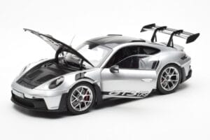 Porsche 911 992 GT3 Weissach Pack GT Ασημί Μεταλλικό Norev 1:18 187366 Μέταλλο - εικόνα 2 από 8