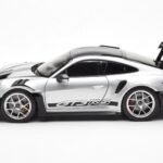 Porsche 911 992 GT3 Weissach Pack GT Ασημί Μεταλλικό Norev 1:18 - image 4 of 8