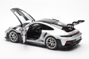 Porsche 911 992 GT3 Weissach Pack GT Ασημί Μεταλλικό Norev 1:18 187366 Μέταλλο - εικόνα 5 από 8