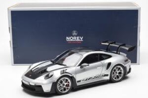 Porsche 911 992 GT3 Weissach Pack GT Ασημί Μεταλλικό Norev 1:18 187366 Μέταλλο - εικόνα 8 από 8