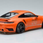 Porsche 911 992 Turbo S China 20th Anniversary Πορτοκαλί Minichamps 1:18 - image 2 of 6