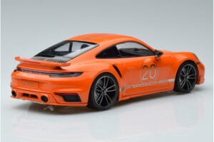 Porsche 911 992 Turbo S China 20th Anniversary Πορτοκαλί Minichamps 1:18 155069171 Μέταλλο - εικόνα 2 από 6
