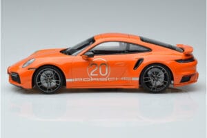 Porsche 911 992 Turbo S China 20th Anniversary Πορτοκαλί Minichamps 1:18 155069171 Μέταλλο - εικόνα 3 από 6