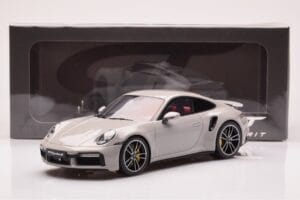 Porsche 911 992 Turbo S Crayon Γκρι GT Spirit 1:18 GT431 Ρητίνη - εικόνα 6 από 6