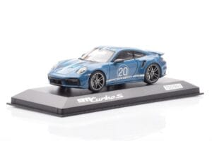 Porsche 911 992 Turbo S Oslo Μπλε Minichamps 1:43 WAP0209050N001 Μέταλλο - εικόνα 2 από 4