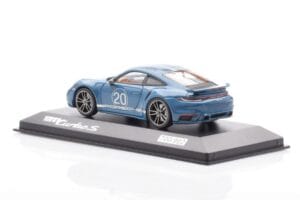 Porsche 911 992 Turbo S Oslo Μπλε Minichamps 1:43 WAP0209050N001 Μέταλλο - εικόνα 3 από 4