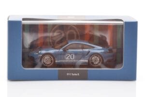 Porsche 911 992 Turbo S Oslo Μπλε Minichamps 1:43 WAP0209050N001 Μέταλλο - εικόνα 4 από 4