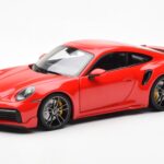 Porsche 911 992 Turbo S Sport Design Κόκκινο Minichamps 1:18