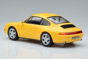 Porsche 911 993 Carrera Κίτρινο Norev 1:18 187596 Μέταλλο - εικόνα 5 από 6