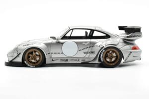 Porsche 911 993 RWB Ασημί Phantom Asia Edition GT Spirit 1:18 CLDC017 Ρητίνη - εικόνα 3 από 6