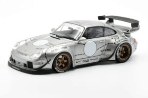 Porsche 911 993 RWB Ασημί Phantom Asia Edition GT Spirit 1:18 CLDC017 Ρητίνη