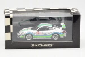 Porsche 911 996 GT3 Cup #57 M. Snow IMSA GT3 Challenge 2008 Minichamps 1:43 400086757 Μέταλλο - εικόνα 4 από 4