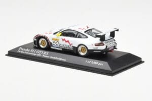 Porsche 911 996 GT3 RS Siemens #50 M. Ortelli / M. Lieb / R. Dumas 24 Hours of Spa 2003 Winners Minichamps 1:43 400036950 Μέτ - εικόνα 3 από 4