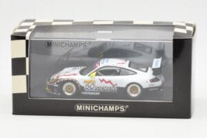 Porsche 911 996 GT3 RS Siemens #50 M. Ortelli / M. Lieb / R. Dumas 24 Hours of Spa 2003 Winners Minichamps 1:43 400036950 Μέτ - εικόνα 4 από 4