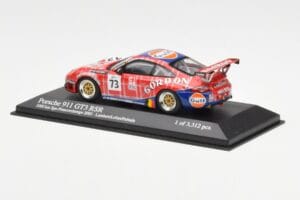Porsche 911 996 GT3 RSR Gulf #73 Lambert / Lefort / Palttala 1000km Spa 2005 Minichamps 1:43 400056473 Μέταλλο - εικόνα 3 από 4