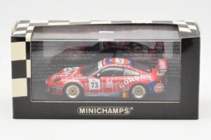 Porsche 911 996 GT3 RSR Gulf #73 Lambert / Lefort / Palttala 1000km Spa 2005 Minichamps 1:43 400056473 Μέταλλο - εικόνα 4 από 4