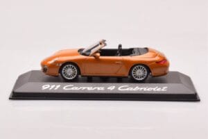 Porsche 911 997 Carrera 4 Καμπριολέ Πορτοκαλί Μεταλλικό Minichamps 1:43 WAP02001618