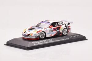 Porsche 911 997 GT3 Cup #124 Mattheus / Geoffroy / Vanbellingen / Fumal 24 Hours of Spa 2005 Minichamps 1:43 400056224 Μέταλλ - εικόνα 2 από 4