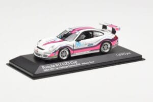 Porsche 911 997 GT3 Cup #56 M. Snow IMSA GT3 Challenge 2008 Minichamps 1:43 400086456 Μέταλλο - εικόνα 2 από 4