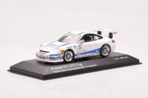 Porsche 911 997 GT3 Cup Porsche Carrera Cup #3 R. Westbrook 2007 Minichamps 1:43 400076483 Μέταλλο - εικόνα 2 από 4