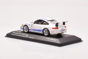 Porsche 911 997 GT3 Cup Porsche Carrera Cup #3 R. Westbrook 2007 Minichamps 1:43 400076483 Μέταλλο - εικόνα 3 από 4