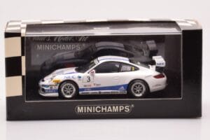 Porsche 911 997 GT3 Cup Porsche Carrera Cup #3 R. Westbrook 2007 Minichamps 1:43 400076483 Μέταλλο - εικόνα 4 από 4