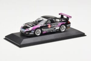 Porsche 911 997 GT3 Cup Swissvax #30 K. Sasaki Carrera Cup Asia Macau 2007 Minichamps 1:43 400076430 Μέταλλο - εικόνα 2 από 4