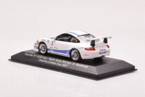 Porsche 911 997 GT3 Cup #3 Team Araxa Racing R. Westbrook Porsche Carrera Cup 2007 Minichamps 1:43 WAP02012318VKK Μέταλλο - εικόνα 3 από 4