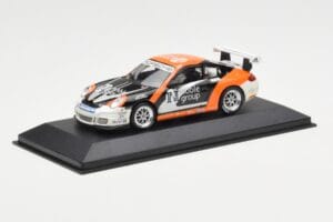 Porsche 911 997 GT3 Cup Noble Group #6 D. Watts Carrera Cup GB 2009 Minichamps 1:43 400076409 Μέταλλο - εικόνα 2 από 4