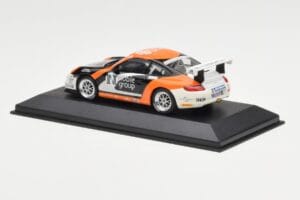 Porsche 911 997 GT3 Cup Noble Group #6 D. Watts Carrera Cup GB 2009 Minichamps 1:43 400076409 Μέταλλο - εικόνα 3 από 4