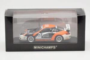 Porsche 911 997 GT3 Cup Noble Group #6 D. Watts Carrera Cup GB 2009 Minichamps 1:43 400076409 Μέταλλο - εικόνα 4 από 4