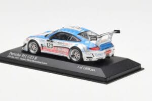 Porsche 911 997 GT3 R Cybernet #123 Fumal / Thiry / Rosenlad / Lefort 24 Hours of Spa 2011 Minichamps 1:43 400118923 Μέταλλο - εικόνα 3 από 4
