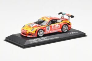 Porsche 911 997 GT3 R ITAS #18 De Lorenzi / Bonetti / Caccia / Bontempelli 24 Hours of Spa 2011 Minichamps 1:43 400118918 Μέτ - εικόνα 2 από 4