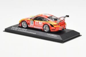 Porsche 911 997 GT3 R ITAS #18 De Lorenzi / Bonetti / Caccia / Bontempelli 24 Hours of Spa 2011 Minichamps 1:43 400118918 Μέτ - εικόνα 3 από 4