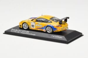 Porsche 911 997 GT3 RS T2M #91 Yamagishi / Fournoux / Konopka 24 Hours of Le Mans 2006 Minichamps 1:43 400066991 Μέταλλο - εικόνα 3 από 4