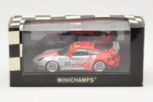 Porsche 911 997 GT3 RSR Flying Lizard #80 S. Neiman / P. Long / J. Van Overbeek 24 Hours of Le Mans 2006 Minichamps 1:43 4000 - εικόνα 4 από 4