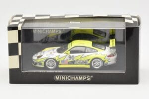 Porsche 911 997 GT3 RSR Krohn Racing #90 J. Bergmeister / T. Jonsson / T. Krohn 24 Hours of Le Mans 2006 Minichamps 1:43 4000 - εικόνα 4 από 4