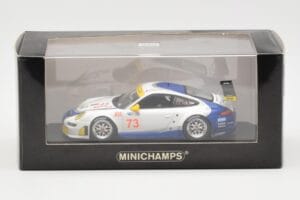 Porsche 911 997 GT3 RSR Tafel Racing #73 J. Tafel / J. Farnbacher 12 Hours of Sebring 2010 Minichamps 1:43 400076473 Μέταλλο - εικόνα 4 από 4