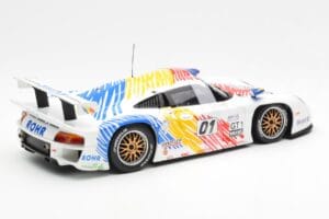 Porsche 911 GT1 #1 A. McNish / R. Sullivan / U. Alzen Rohr Motorsport Daytona 24 Hours 1998 UT Models 1:18 39611 Μέταλλο - εικόνα 2 από 6