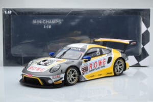 Porsche 911 GT3 R Rowe Racing #998 F. Makowiecki / A. Pilet / N. Tandy 2nd Place 24 Hours of Spa-Francorchamps 2019 Minichamp - εικόνα 6 από 6