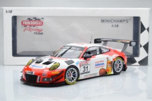 Porsche 911 GT3 R Frikadelli Racing Team #31 M. Arnold / I. Fernandez Winners VLN Round 3 2018 Minichamps 1:18 153186991 Μέτα - εικόνα 6 από 6