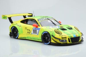 Porsche 911 GT3 R Manthey Racing #911 F. Scherer / K. Estre / R. Dumas / L. Vanthoor / E. Bamber 24 Hours of Nurburgring 2018 - εικόνα 4 από 6