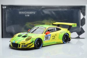 Porsche 911 GT3 R Manthey Racing #911 F. Scherer / K. Estre / R. Dumas / L. Vanthoor / E. Bamber 24 Hours of Nurburgring 2018 - εικόνα 6 από 6