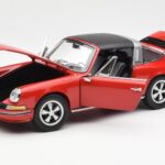 Porsche 911 Targa S Κόκκινο Schuco 1:18 450036200 - image 2 of 9