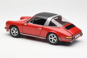 Porsche 911 Targa S Κόκκινο Schuco 1:18 450036200 Μέταλλο - εικόνα 8 από 9