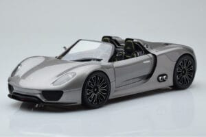 Porsche 918 Spyder Πρωτότυπο Γκρι Μεταλλικό Minichamps 1:18