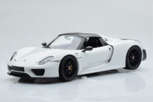 Porsche 918 Spyder Weissach Package Λευκό Με Μαύρες Ζάντες Minichamps 1:18 113062443 Μέταλλο - εικόνα 4 από 9